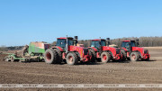 Spring field work in Vitebsk Oblast