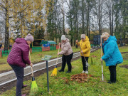 25 октября ушачане приняли участие в республиканском субботнике