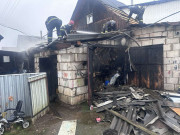 Пожар в г.п.Ушачи