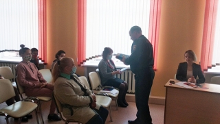 Ушачи. Встреча с соцработниками